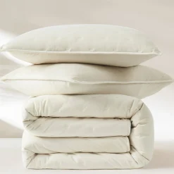 Haven Velvet Embroidered Stitch Cozy Super Soft Quilt 3 Piece Set