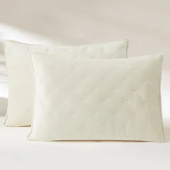 Haven Velvet Embroidered Stitch Cozy Super Soft Quilt 3 Piece Set