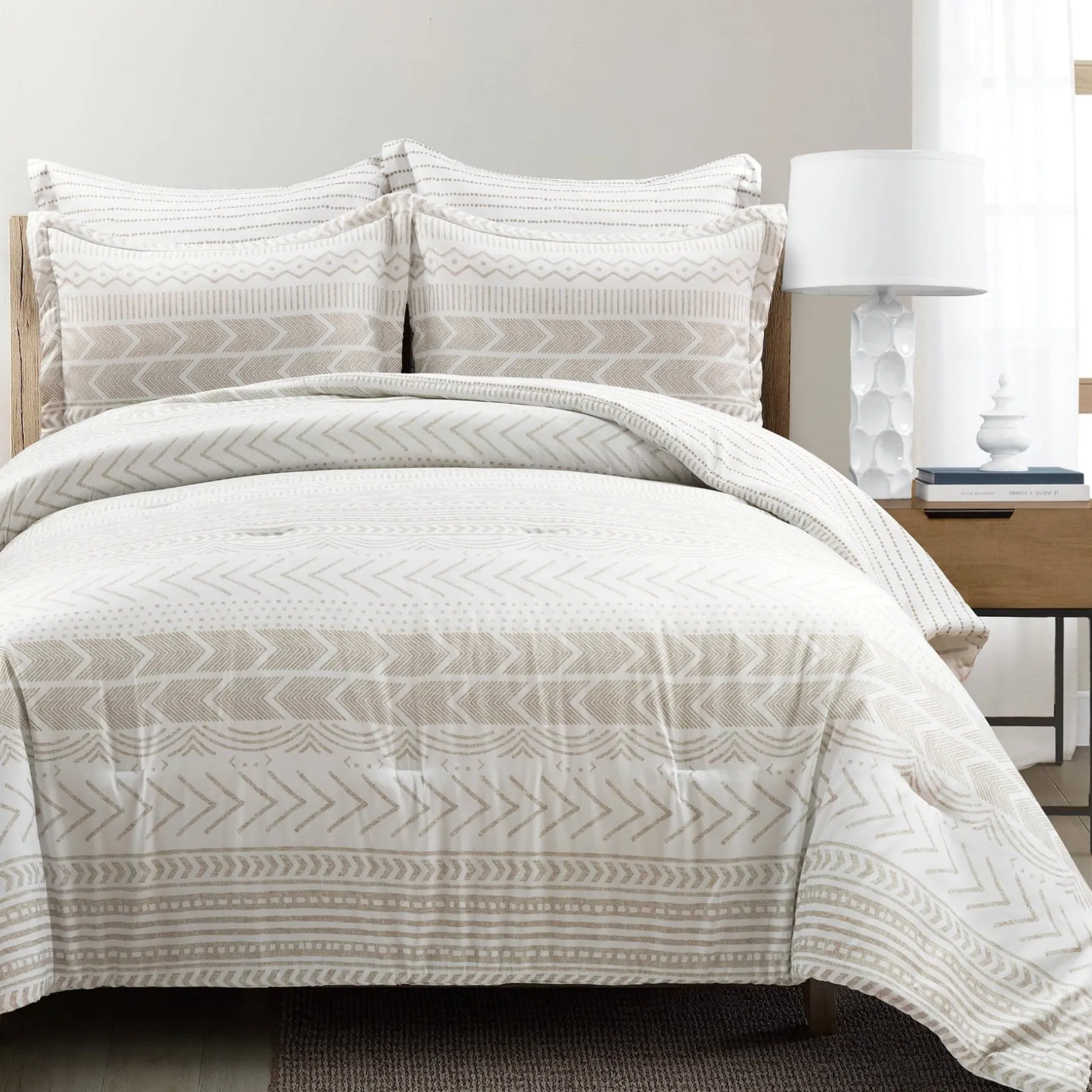 Hygge Geo Comforter 5 Piece Set