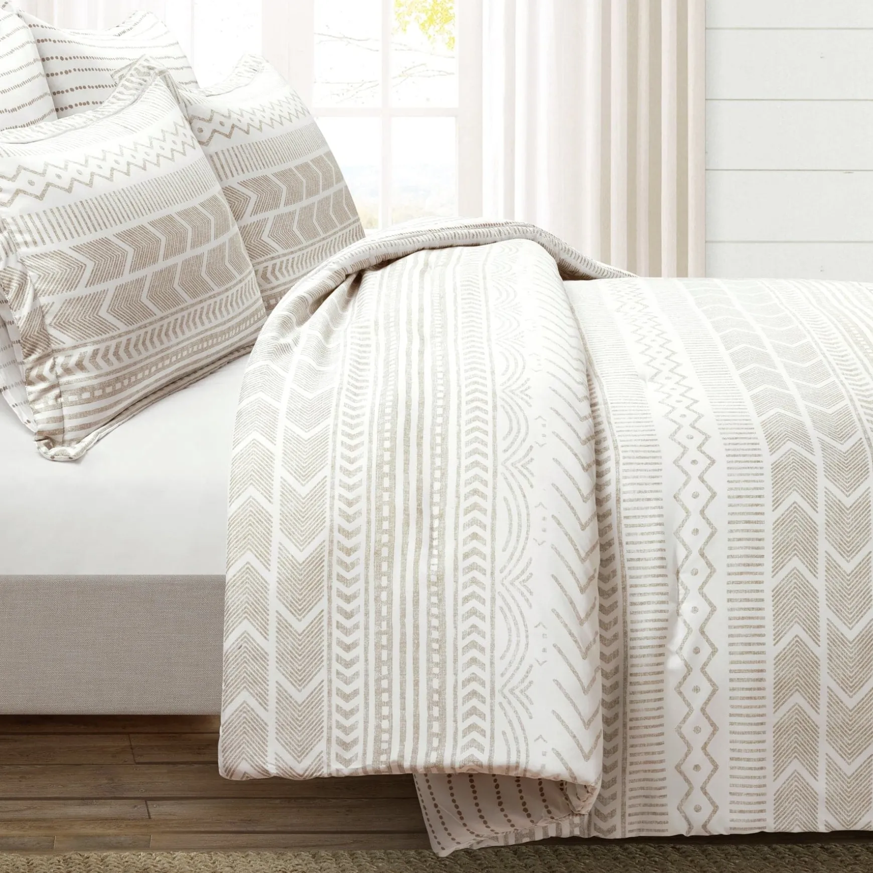 Hygge Geo Comforter 5 Piece Set