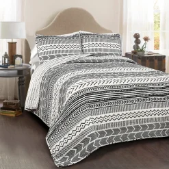 Hygge Geo Quilt 3 Piece Set