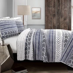 Hygge Geo Quilt 3 Piece Set