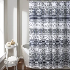 Hygge Geo Shower Curtain