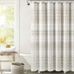 Hygge Geo Shower Curtain