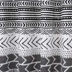 Hygge Geo Shower Curtain