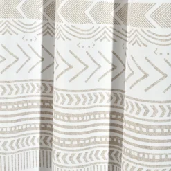 Hygge Geo Shower Curtain