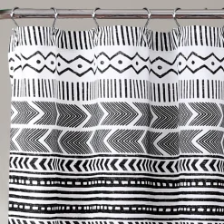 Hygge Geo Shower Curtain