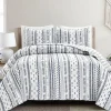 Hygge Stripe 3 Piece Quilt Set