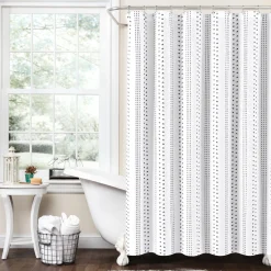 Hygge Stripe Shower Curtain