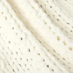 Hygge Ultra Soft Chenille Chunky Knit Throw