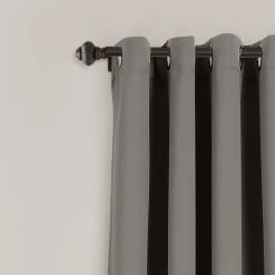 Insulated Grommet Blackout Window Curtain Panel Set