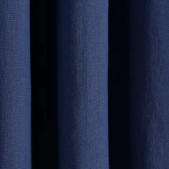 Insulated Grommet Blackout Faux Linen Window Curtain Panel