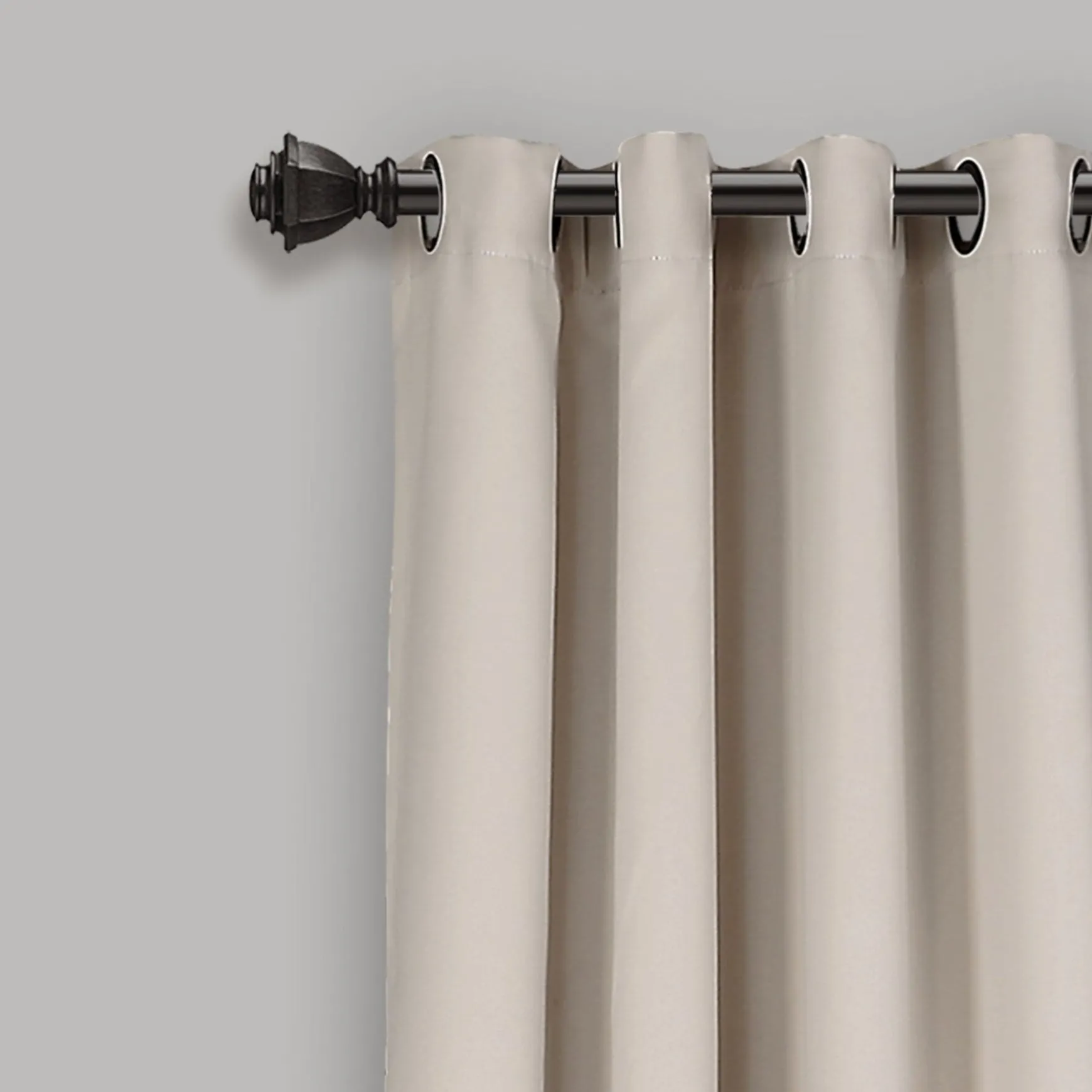 Insulated Grommet Blackout Window Curtain Panel Set
