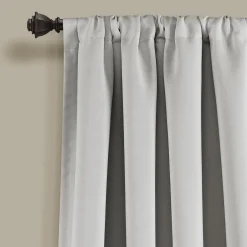 Insulated Rod Pocket Blackout Curtain Panel Set