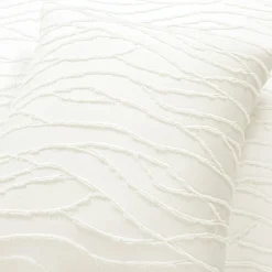 Jacquard Wave Duvet Cover 3 Piece Set