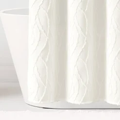 Jacquard Wave Shower Curtain