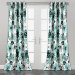Leah Light Filtering Window Curtain Set
