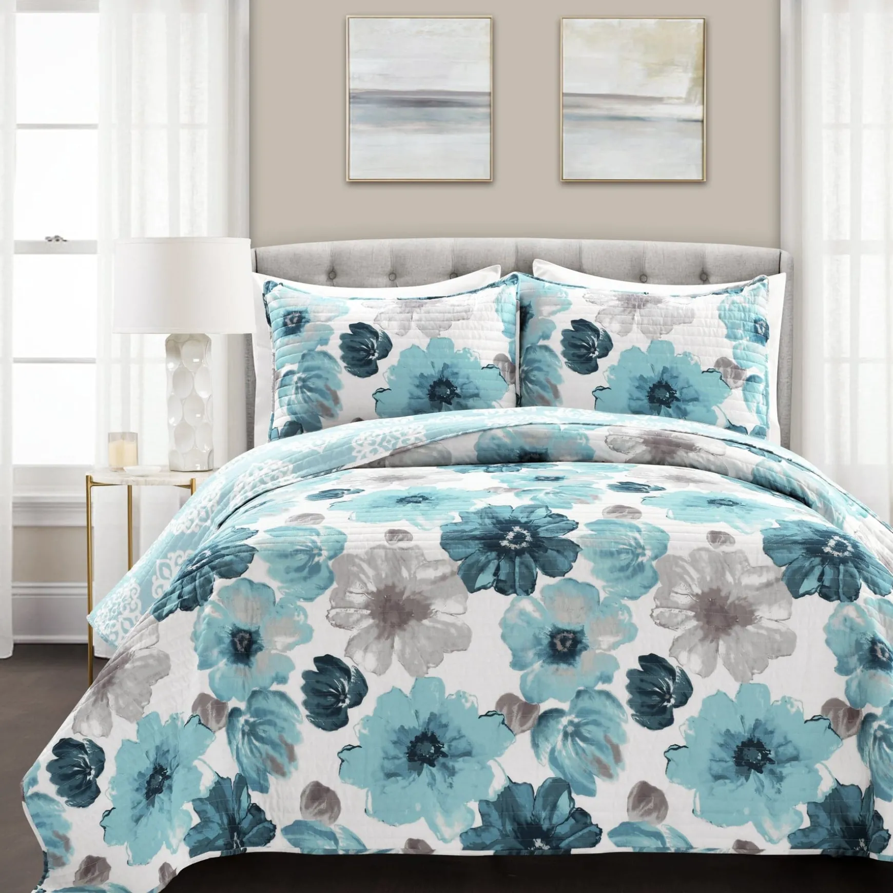 Leah Quilt 3 Piece Set