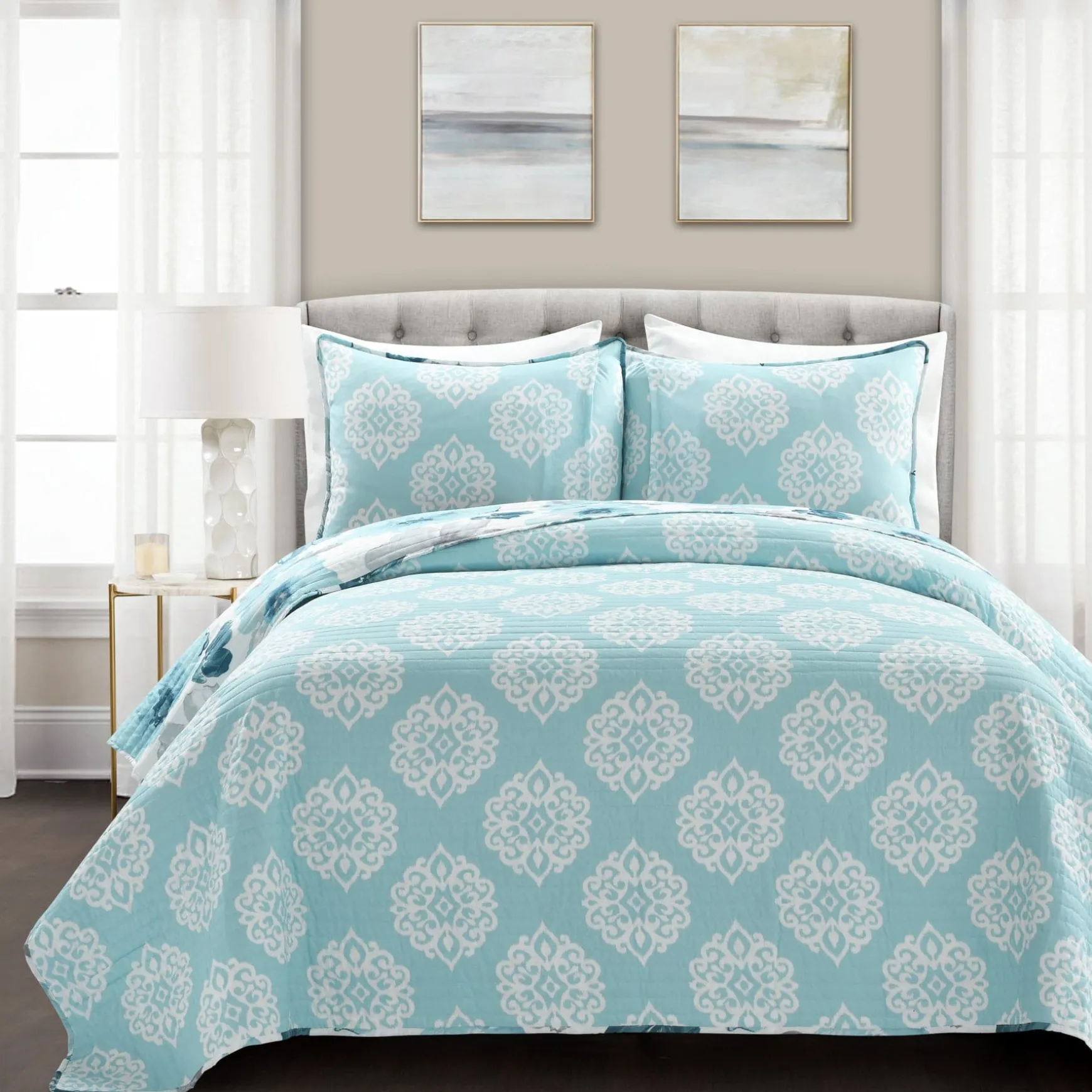 Leah Quilt 3 Piece Set