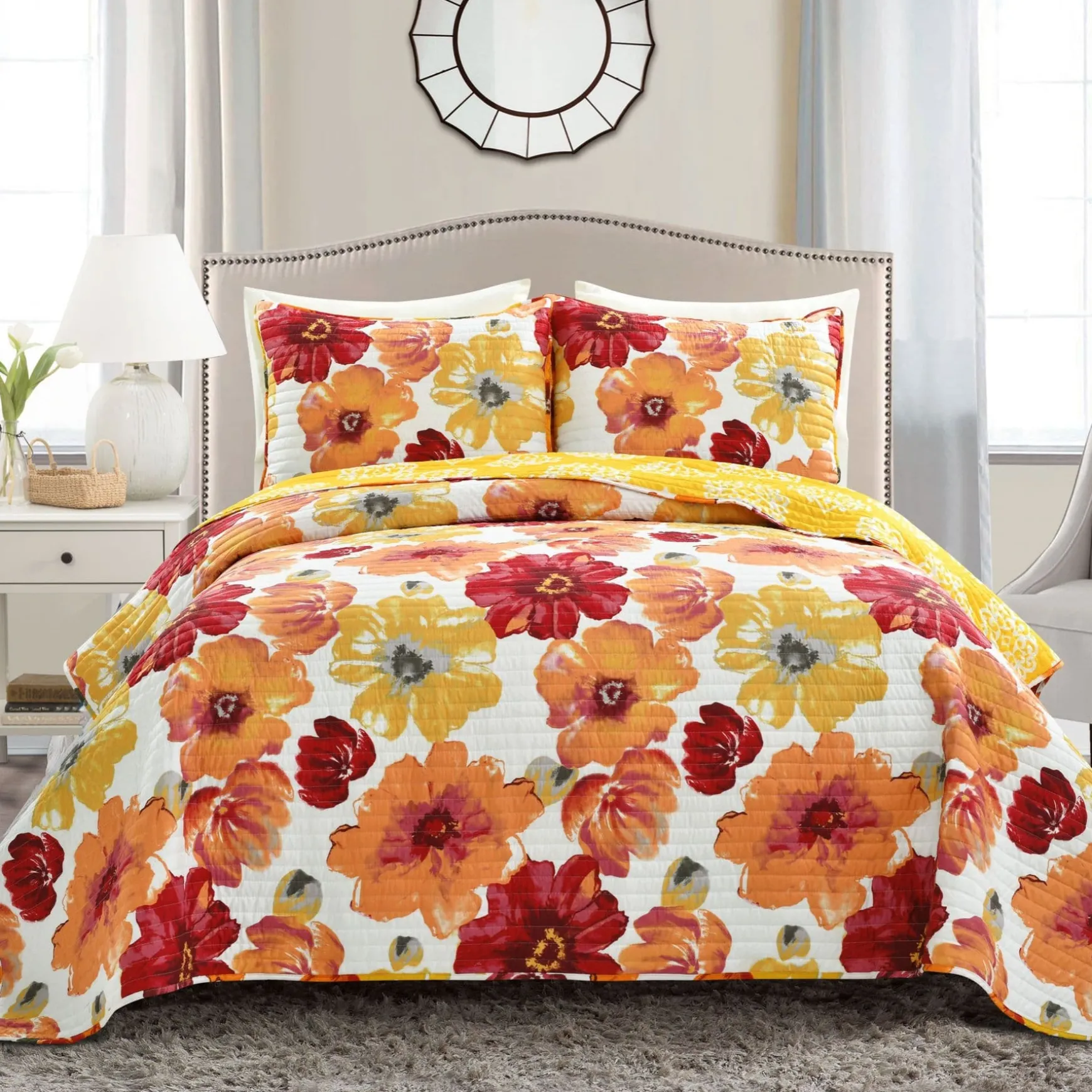 Leah Quilt 3 Piece Set