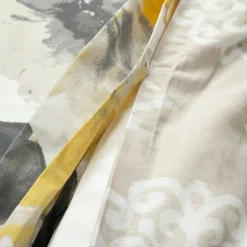 Leah Reversible Cotton Duvet Cover 3 Piece Set