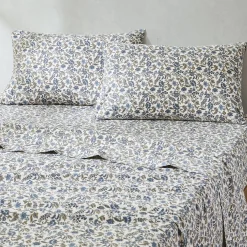 Lillian Block Print Cotton Sheet Set