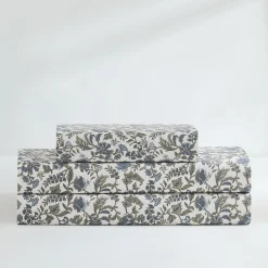 Lillian Block Print Cotton Sheet Set