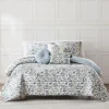 Lillian Block Print Reversible Quilt 6 Set