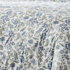 Lillian Block Print Reversible Comforter Set 3Pc