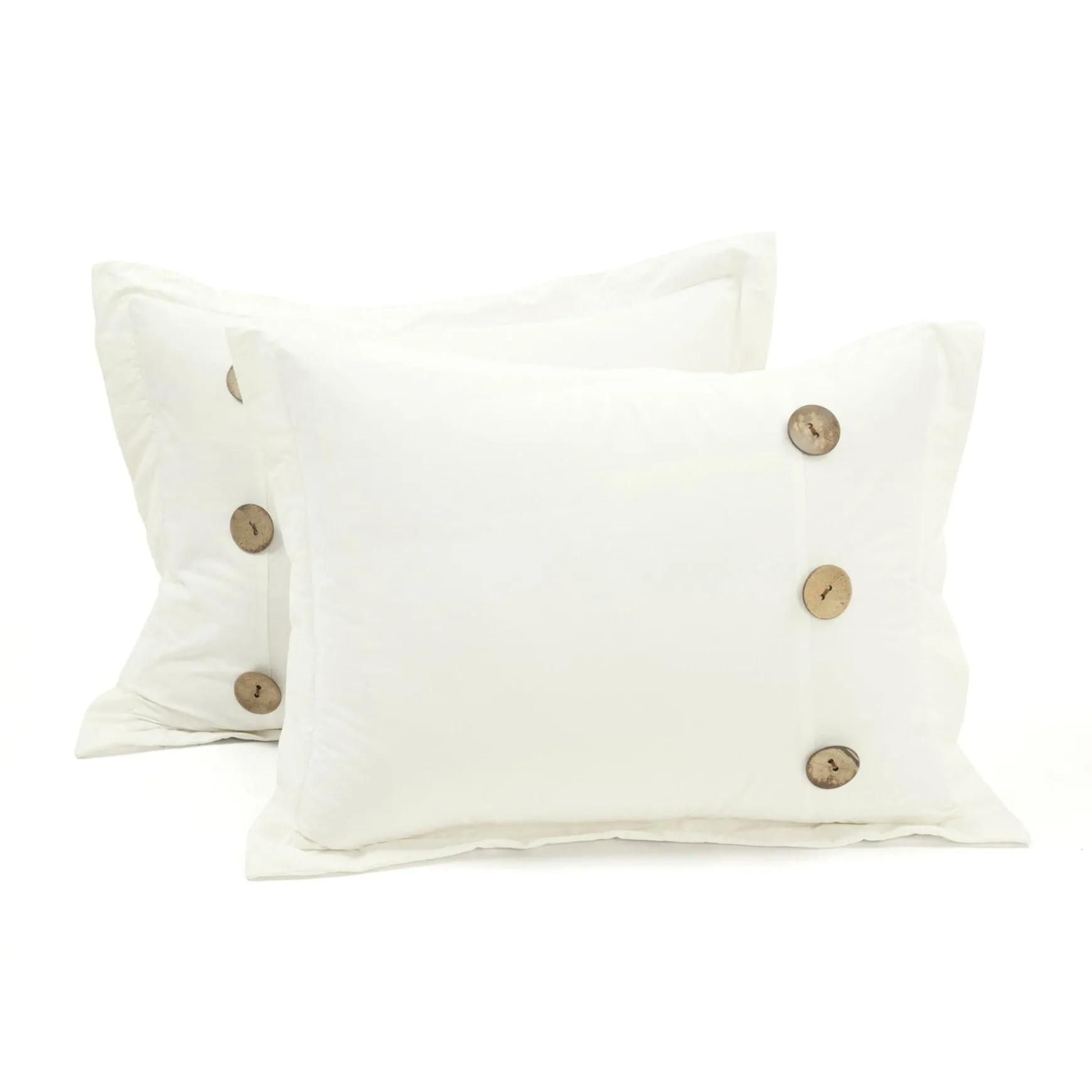 Linen Button Comforter 5 Piece Set
