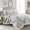 Lucianna Ruffle Edge Cotton Bedspread Set