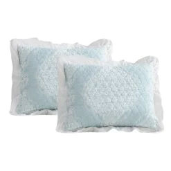 Lucianna Ruffle Edge Cotton Bedspread Set