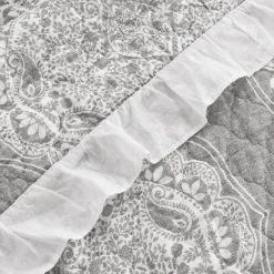 Lucianna Ruffle Edge Cotton Bedspread Set
