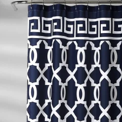 Maze Border Shower Curtain