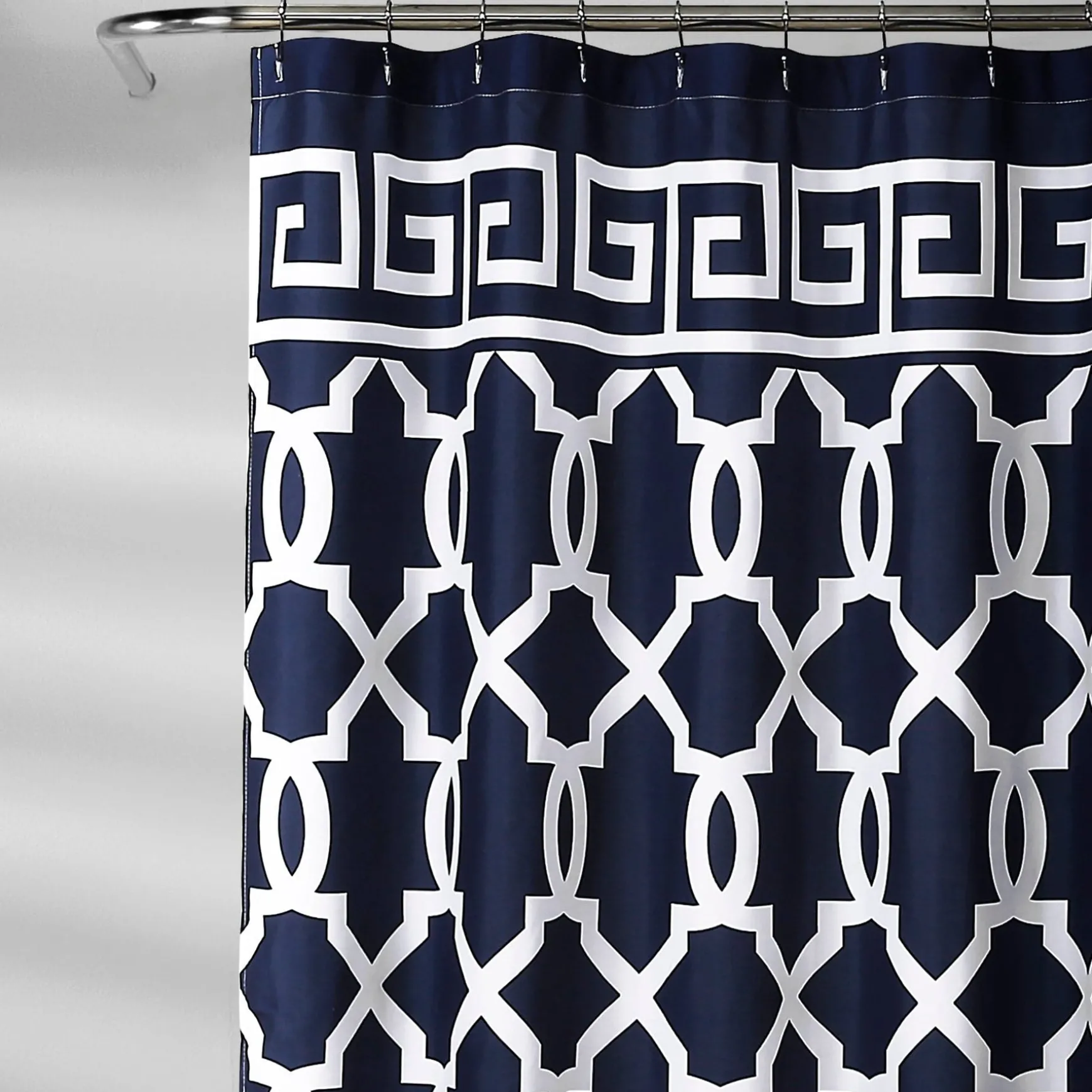 Maze Border Shower Curtain