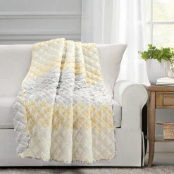 Medallion Ombre Reversible Throw