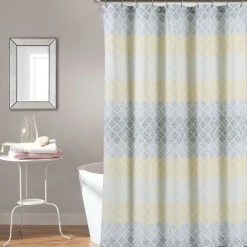 Medallion Ombre Shower Curtain