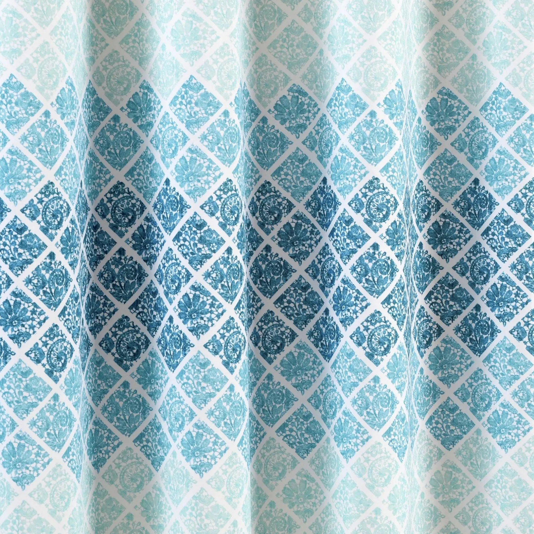 Medallion Ombre Shower Curtain