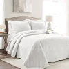 Medallion Scalloped Edge Oversized Bedspread Set