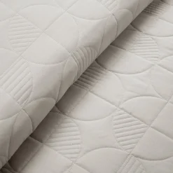 Mid Century Circle Cotton Quilt 3 Piece Set