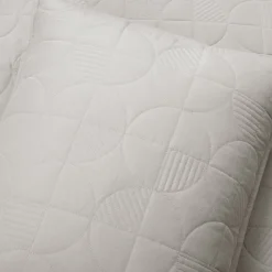 Mid Century Circle Cotton Quilt 3 Piece Set