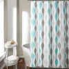 Mid Century Geo Shower Curtain