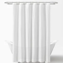 Mildew-Resistant Shower Curtain Liner