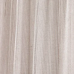 Milla Knitted Textured Sheer Window Curtain Panel Pair