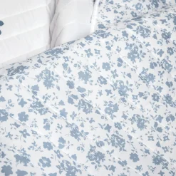 Mirabelle Watercolor Floral Reversible 3 Piece Quilt Set