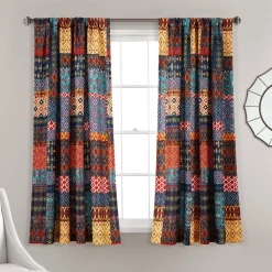 Misha Light Filtering Window Curtain Set