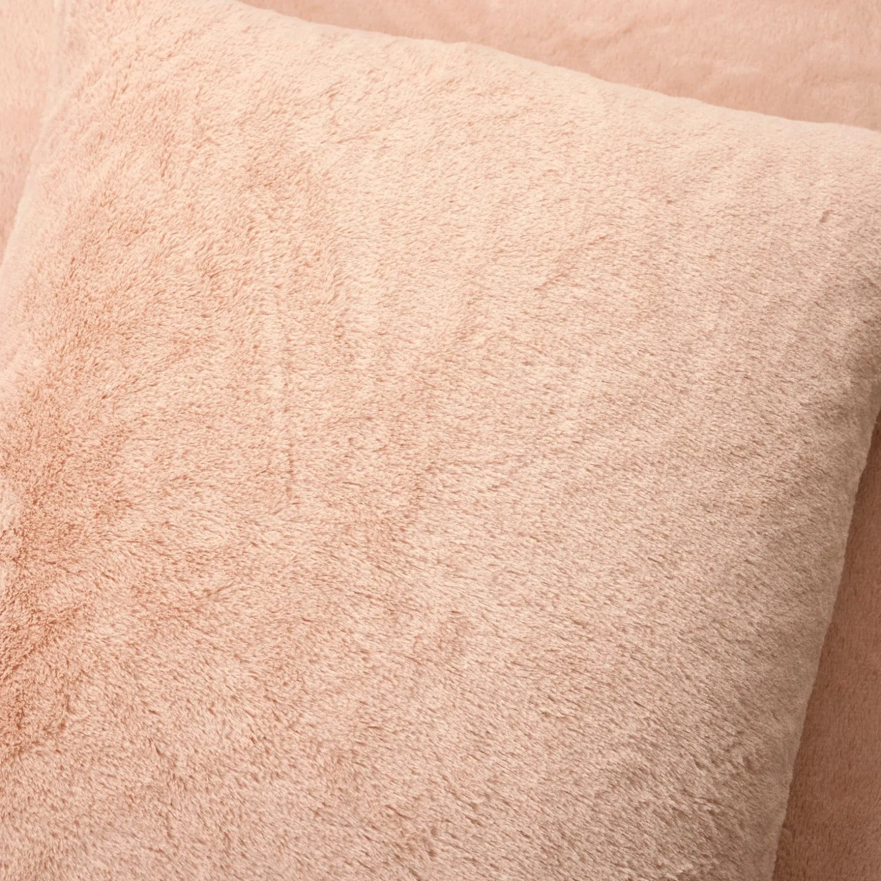 Modern Solid Ultra Soft Faux Fur Comforter Bed In A Bag