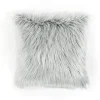 Mongolian Luca Soft Faux Fur Decorative Pillow Cover