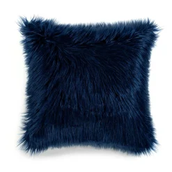Mongolian Luca Soft Faux Fur Decorative Pillow Cover