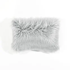 Mongolian Luca Soft Faux Fur Decorative Pillow Cover
